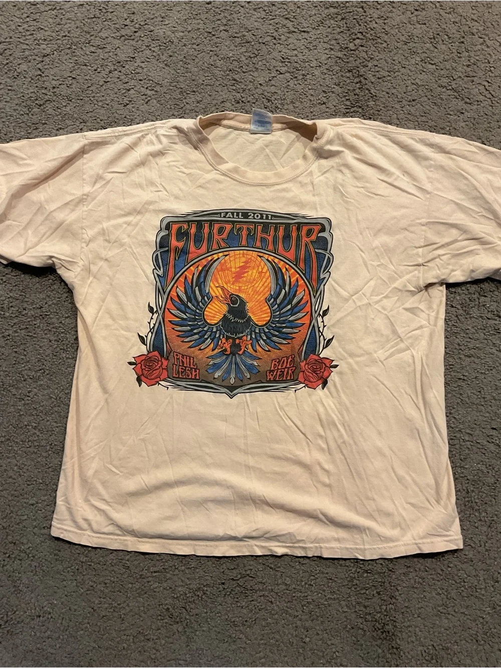 Further Vintage 2011 Men’s Graphic Music Concert T-Shirt Top Rock Band sz XL